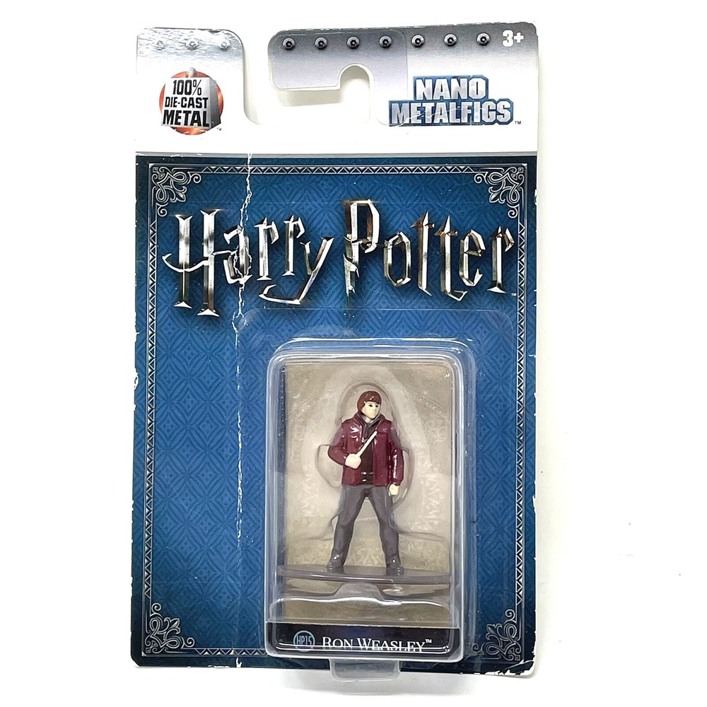 Harry Potter Nano Metalfigs Ron Weasley Year Seven 1.5 Inch Diecast Figure